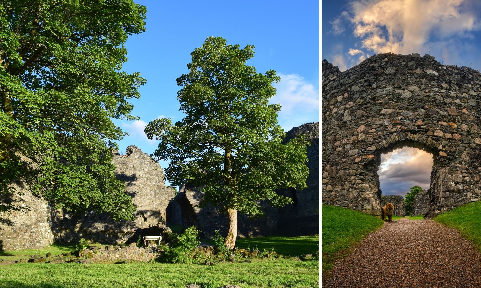 Inverlochy castle - Canva Pro