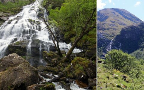 Les Steall Falls - Canva Pro