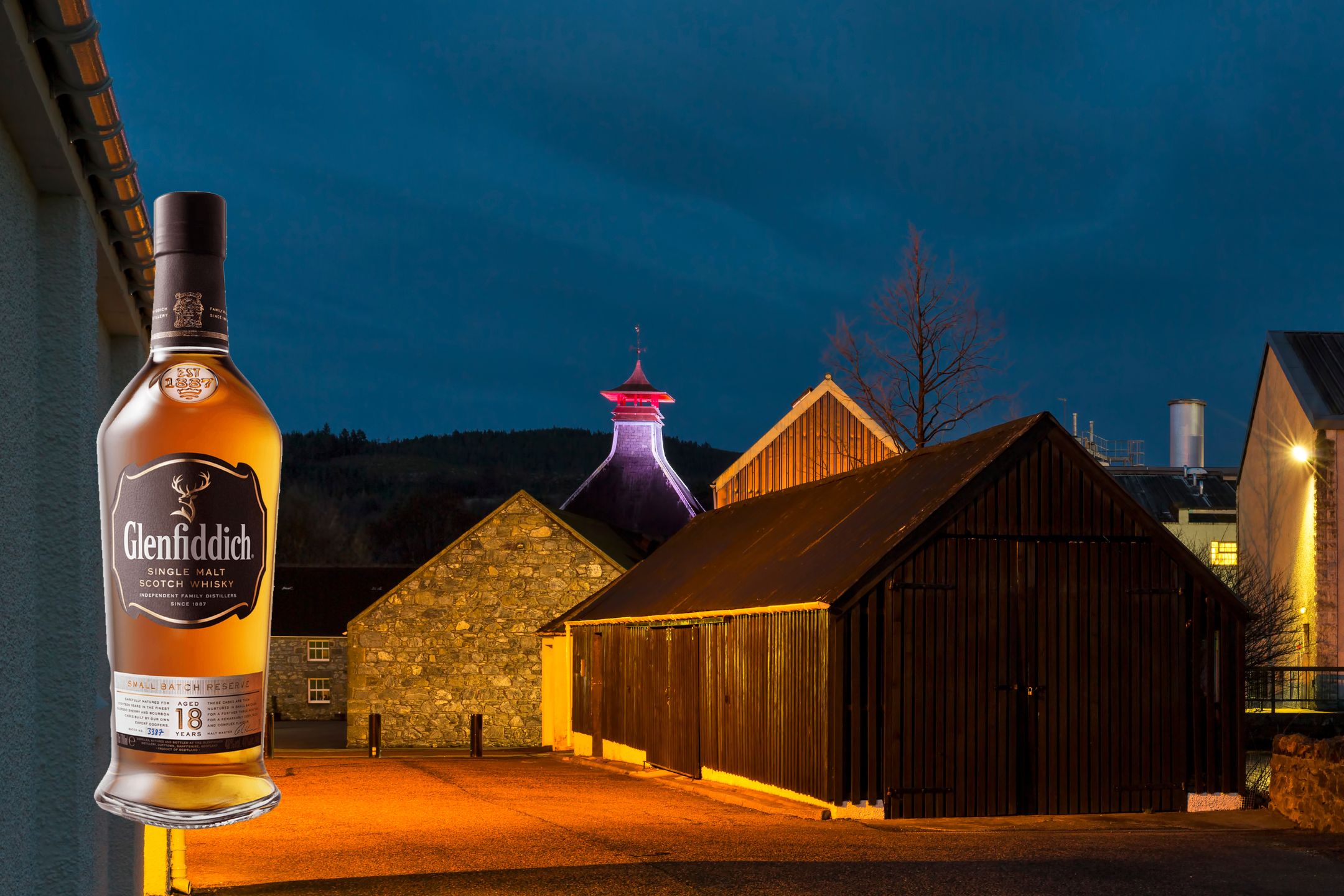 La distillerie Glenfiddich - Canva Pro